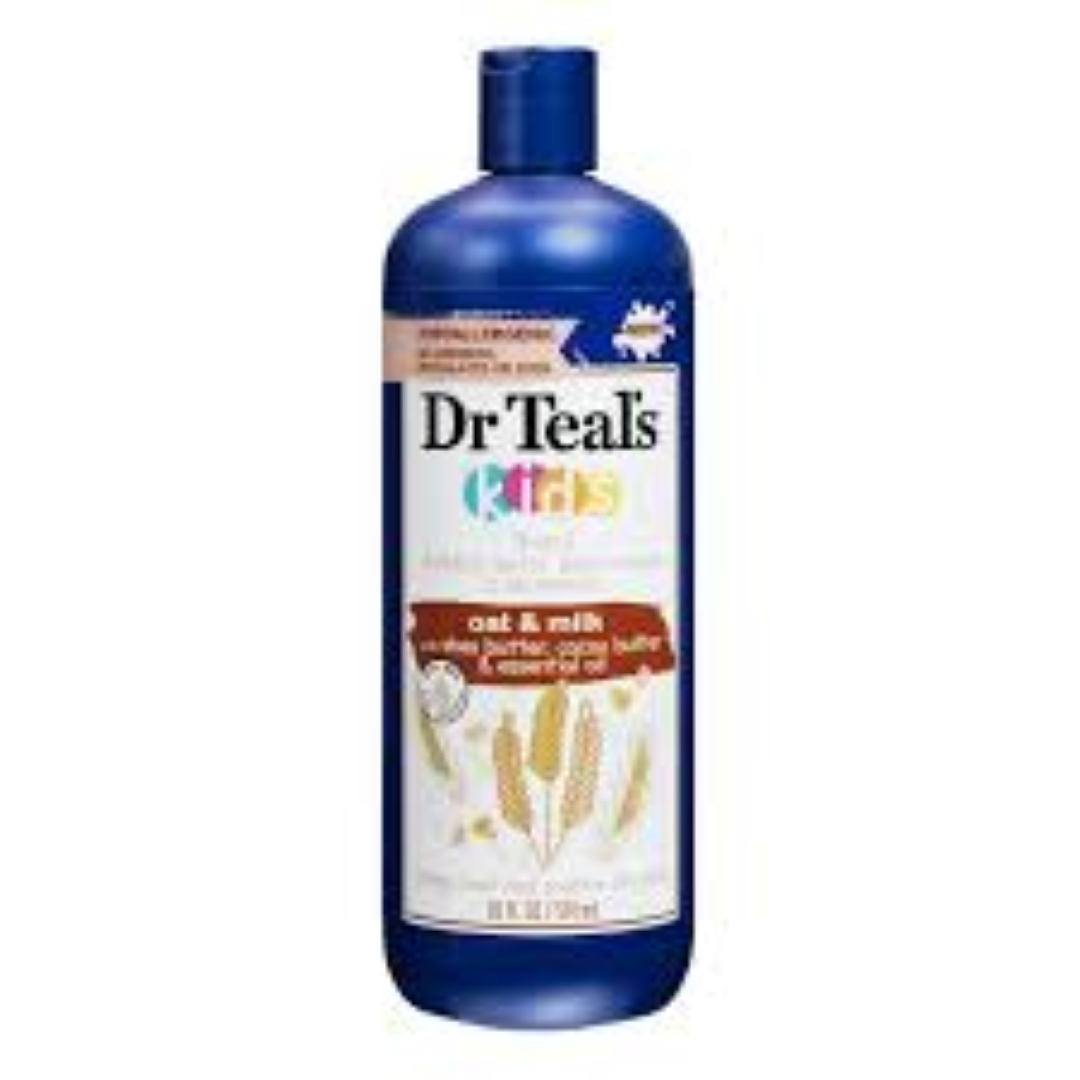 DR TEALS KIDS 3IN1 BUBBLE BATH OAT N MILK 591ML